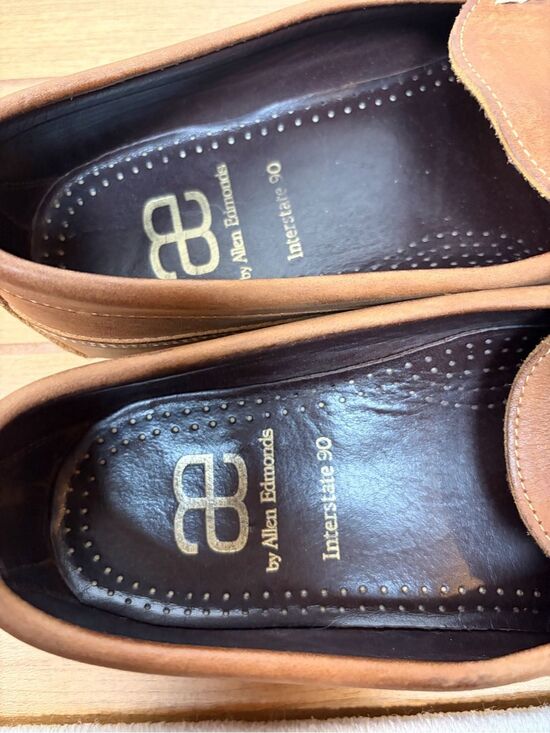 Allen Edmonds Interstate Driving 90 Loafers 9 D main image 9